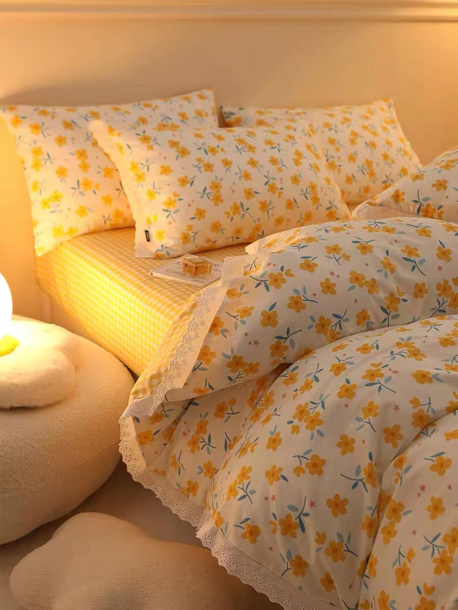 夏日清新之選 多喜愛(ài)純棉床品套裝，為你的公主夢(mèng)添彩